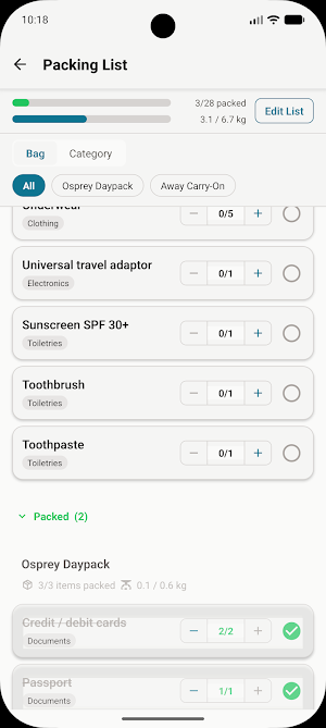 TickTrip: Travel Planner Screenshot 2