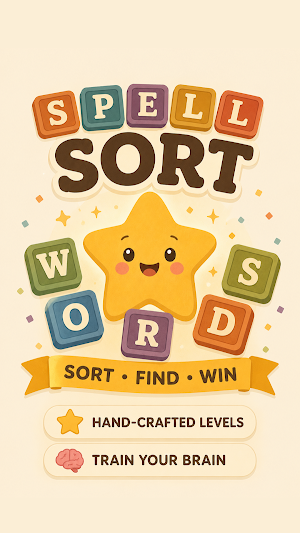 Spellsort: Magic Word Puzzle Screenshot 0