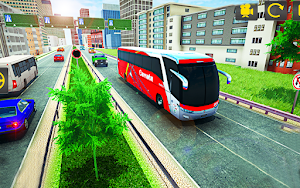 Euro City Bus Driving Games 3d Screenshot 0