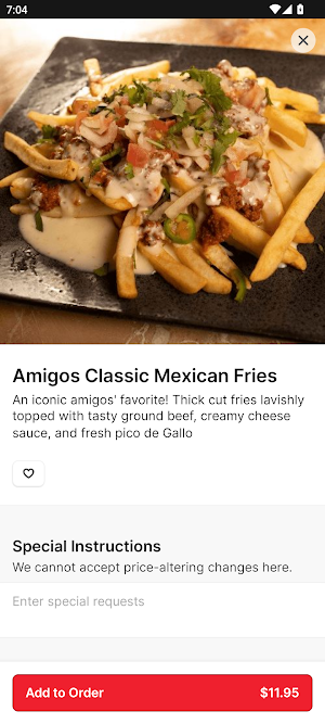 Amigos Mexican Cuisine Screenshot 3