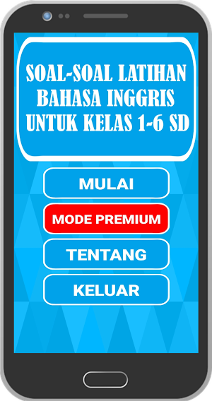 Soal Bahasa Inggris SD Screenshot 0