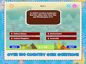 World Geography Country Games Screenshot 3
