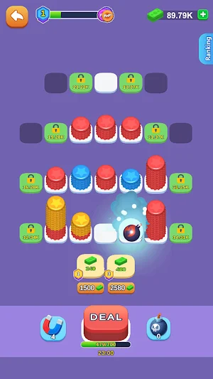 Cap Stack-ReCap Sort Screenshot 2