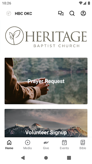 Heritage Baptist Church OKC Screenshot 0