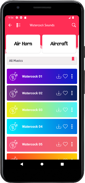 Watercock Sounds Screenshot 1