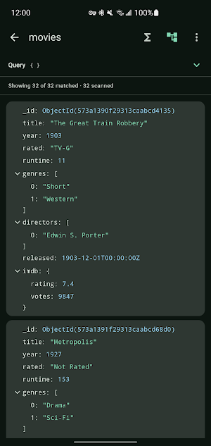 BSON Studio - for MongoDB Screenshot 1