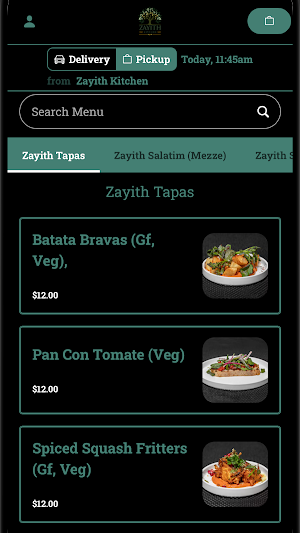 Zayith Kitchen Screenshot 1