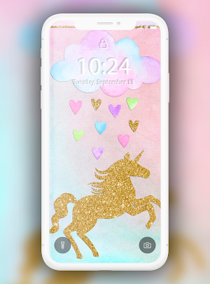 Kawaii Unicorn Wallpaper Screenshot 2