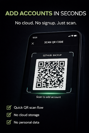 Voidthenticate: Offline 2FA Screenshot 3