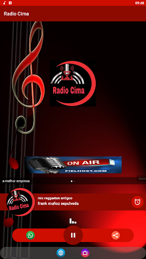 Rádio Cima Screenshot 2
