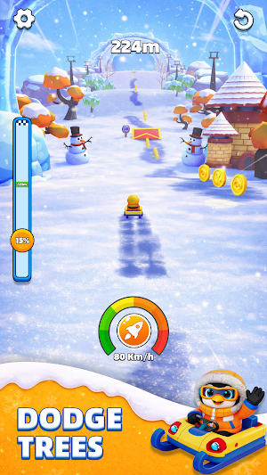 Sled Rider 3d Screenshot 1