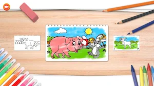 Master Coloring Book Animals Screenshot 3