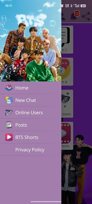 Bts Fan Chat Screenshot 3
