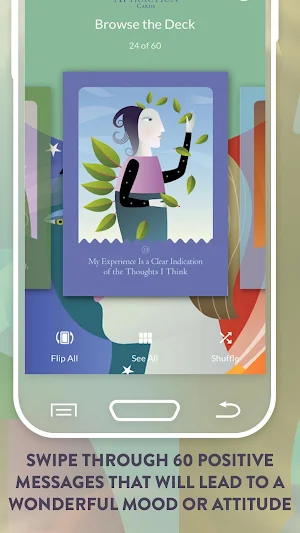Health and the Law of Attraction Cards Screenshot 2