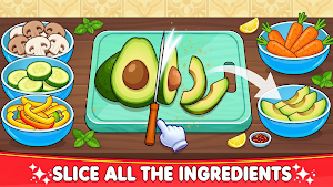 Kitchen Set Cooking Chef Bake Screenshot 0