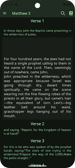 Application Bible Commentary Screenshot 1