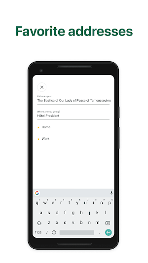 Igo Cab Online: Côte d’ivoire Screenshot 1