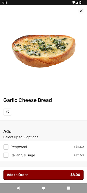 Mancino's Pizzas and Grinders Screenshot 3