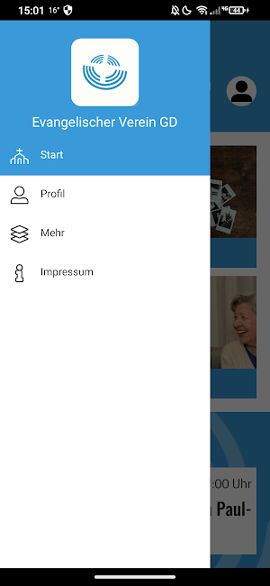 Evangelischer Verein GD Screenshot 2