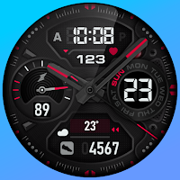 SH043 Watch Face, WearOS watch