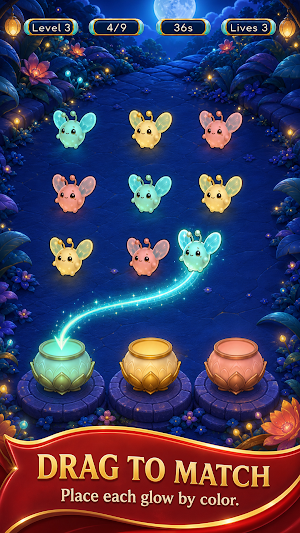 Glow Flock Screenshot 1