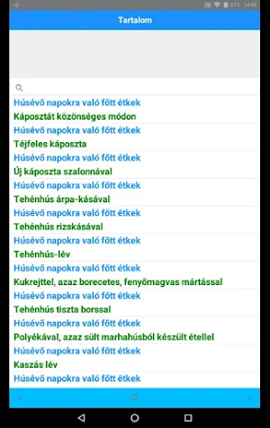 Szakácskönyv - 1698 Screenshot 1