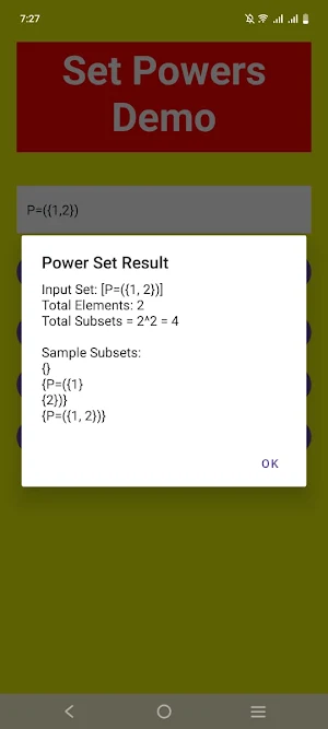 Set Powers Demo Screenshot 2