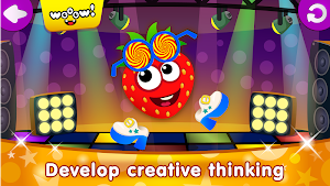 Funny Food DRESS UP games for toddlers and kids!😎 Screenshot 2