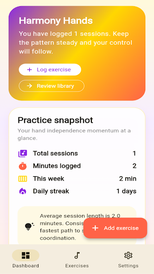 Harmony Hands Screenshot 0