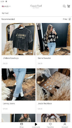 Connor Creek Boutique Screenshot 1