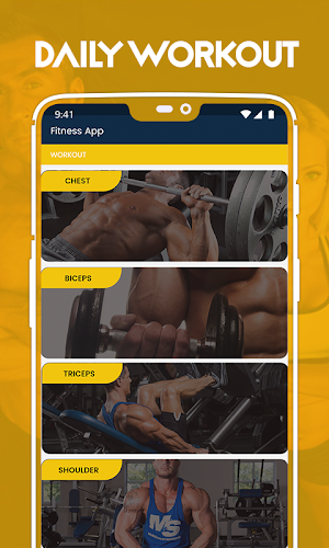 Daily Workout Weight Loss Fitn Screenshot 1