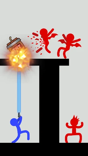 Bullet Shot - Stickman Puzzles Screenshot 1