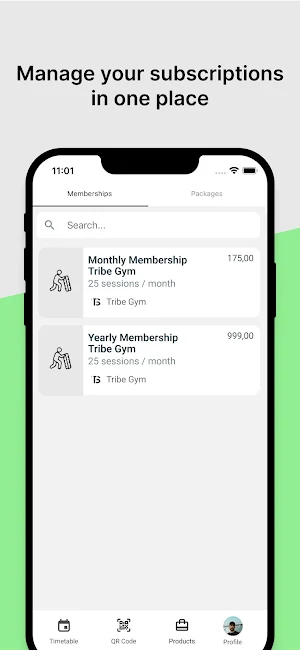 Tribe Gym Screenshot 3