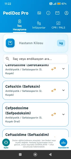 PediDoz Pro Screenshot 1