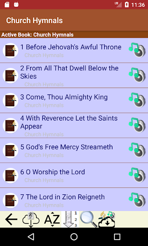 The Church Hymnal Screenshot 1