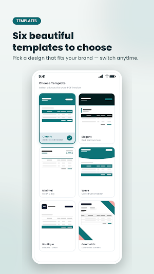 Paper Push - Invoice Maker Screenshot 1