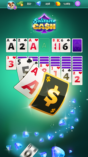Solitaire Cash: Win Real Money Screenshot 0