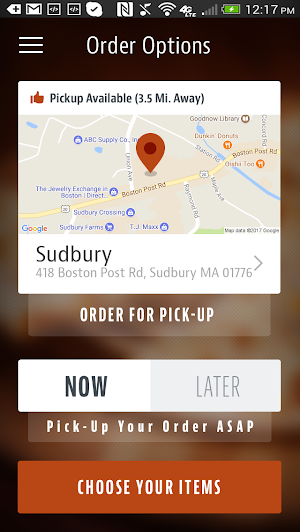 Rossini's Pizzeria Screenshot 1
