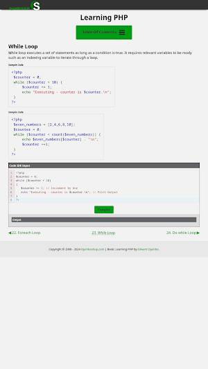 Learning PHP Screenshot 3
