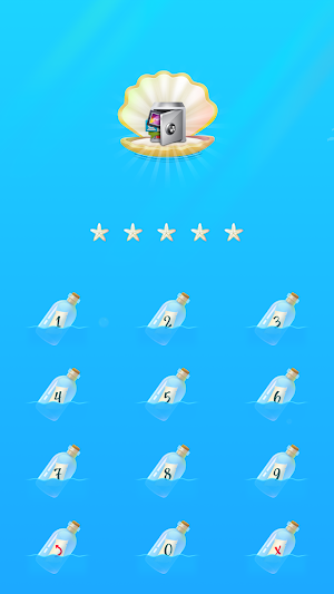 AppLock Live Theme Ocean Screenshot 1