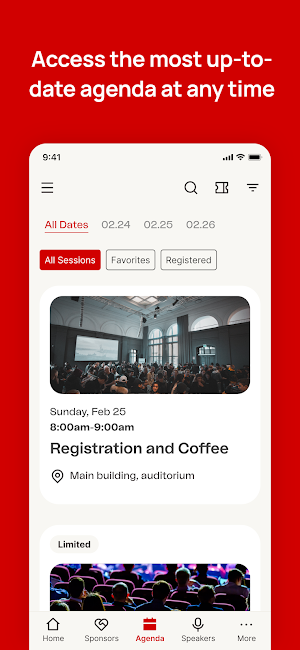 RGA Client Events Screenshot 1