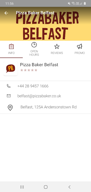 Pizzabaker IE Screenshot 2