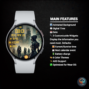 Urban Code - watch face Screenshot 2