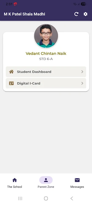 MKP Madhyamik School Madhi Screenshot 1