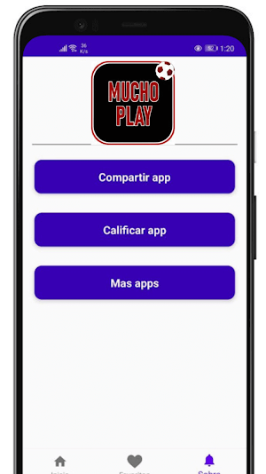 Mucho Play | Fútbol Screenshot 1