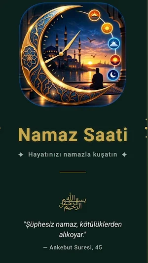 Namaz Saati: Ezan Vakti Kıble Screenshot 0
