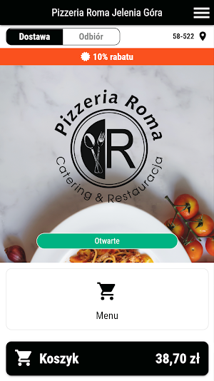 Pizzeria Roma Jelenia Góra Screenshot 0