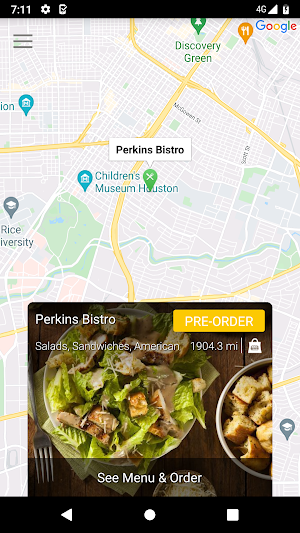 Perkins Bistro Screenshot 1