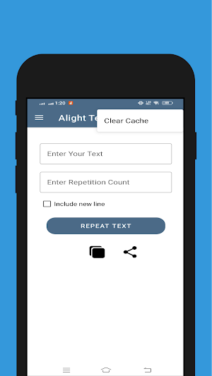 Alight Text Repeater Screenshot 2