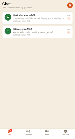 apuchat: chat & video with AI Screenshot 3